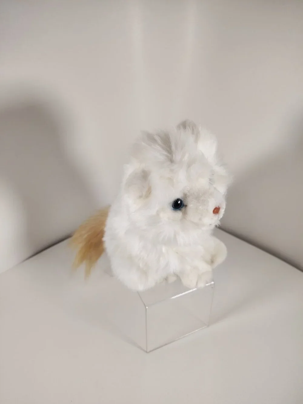 Living Nature Ragdoll Perisan White Tan Kitten Cat  Soft  Toy 7